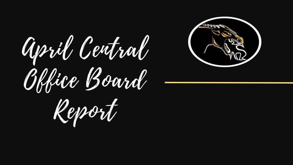 CO April Board Report