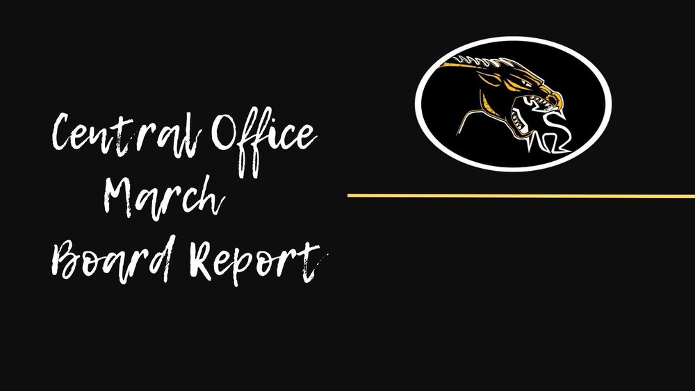 Central Office March BOE Report