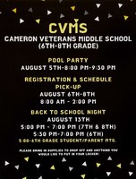 CVMS 2019-2020 Summer Fun