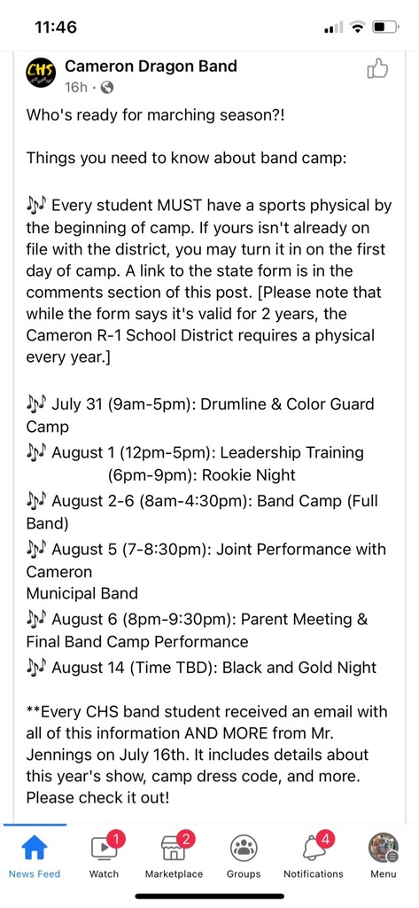 band camp