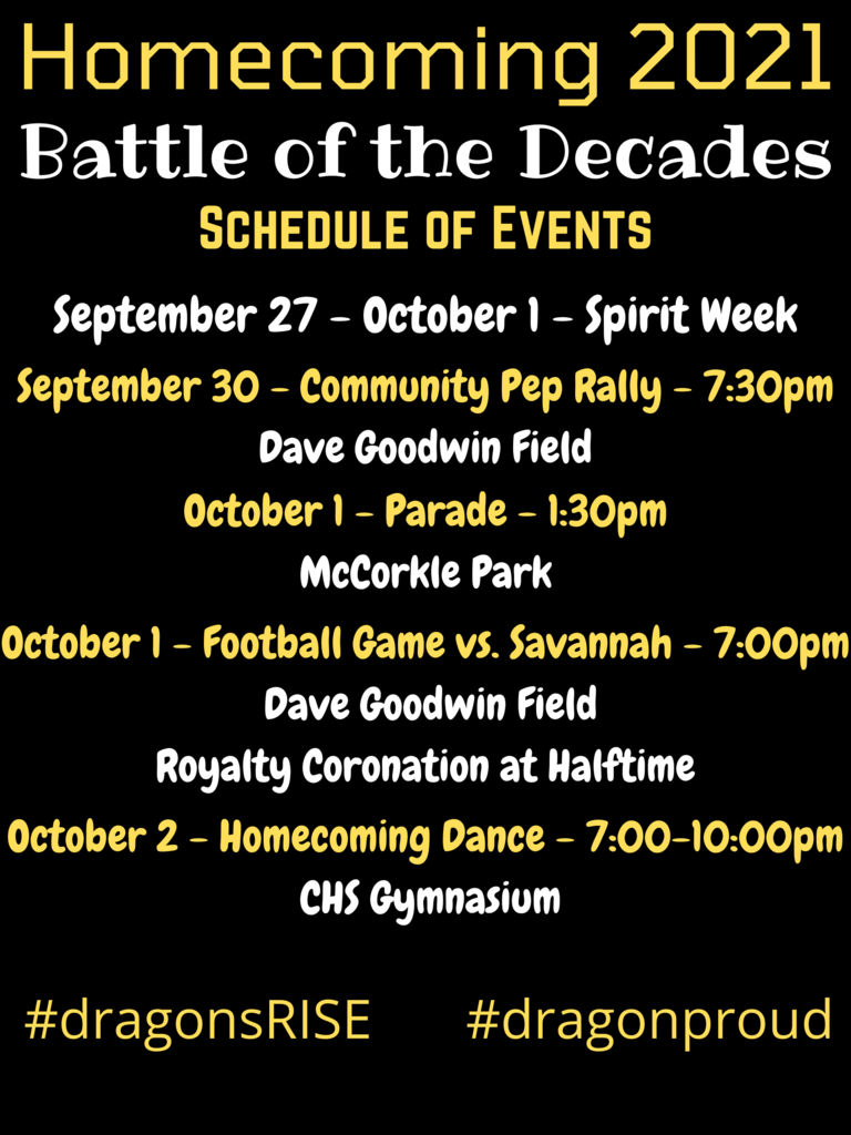 Homecoming Events