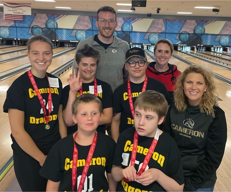 Cameron Dragons Special Olympics Bowling Team