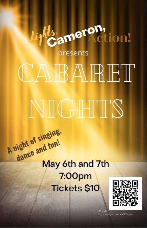 May 6th and 7th - 7 pm
