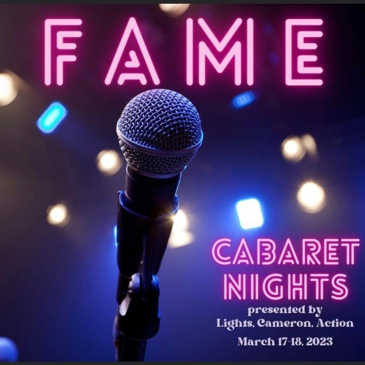Cabaret Nights March 17 and 18